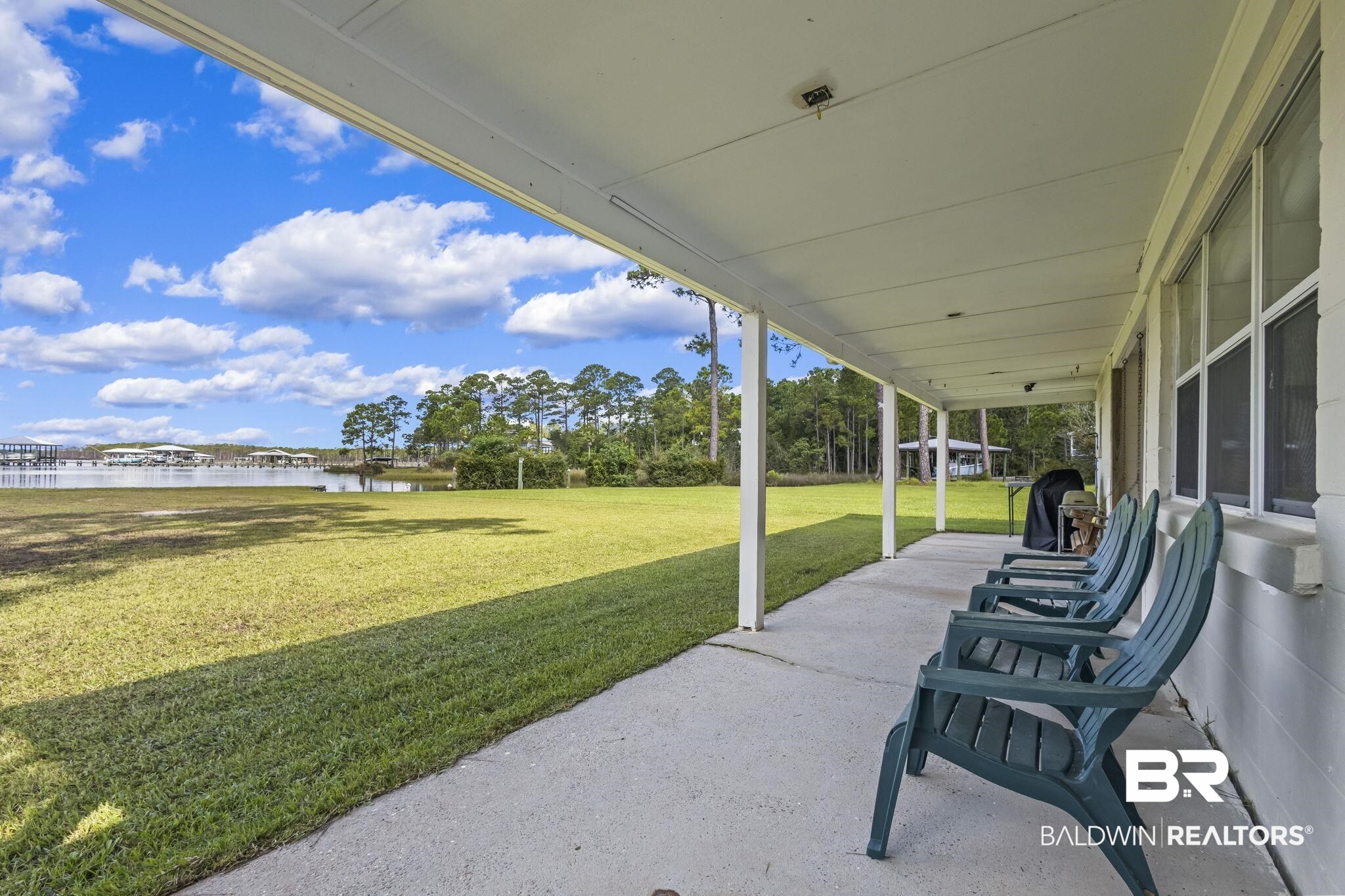 7849 Bayshore Drive Elberta, AL 36530 - Photo 33 of 47 View of patio / terrace featuring a water view