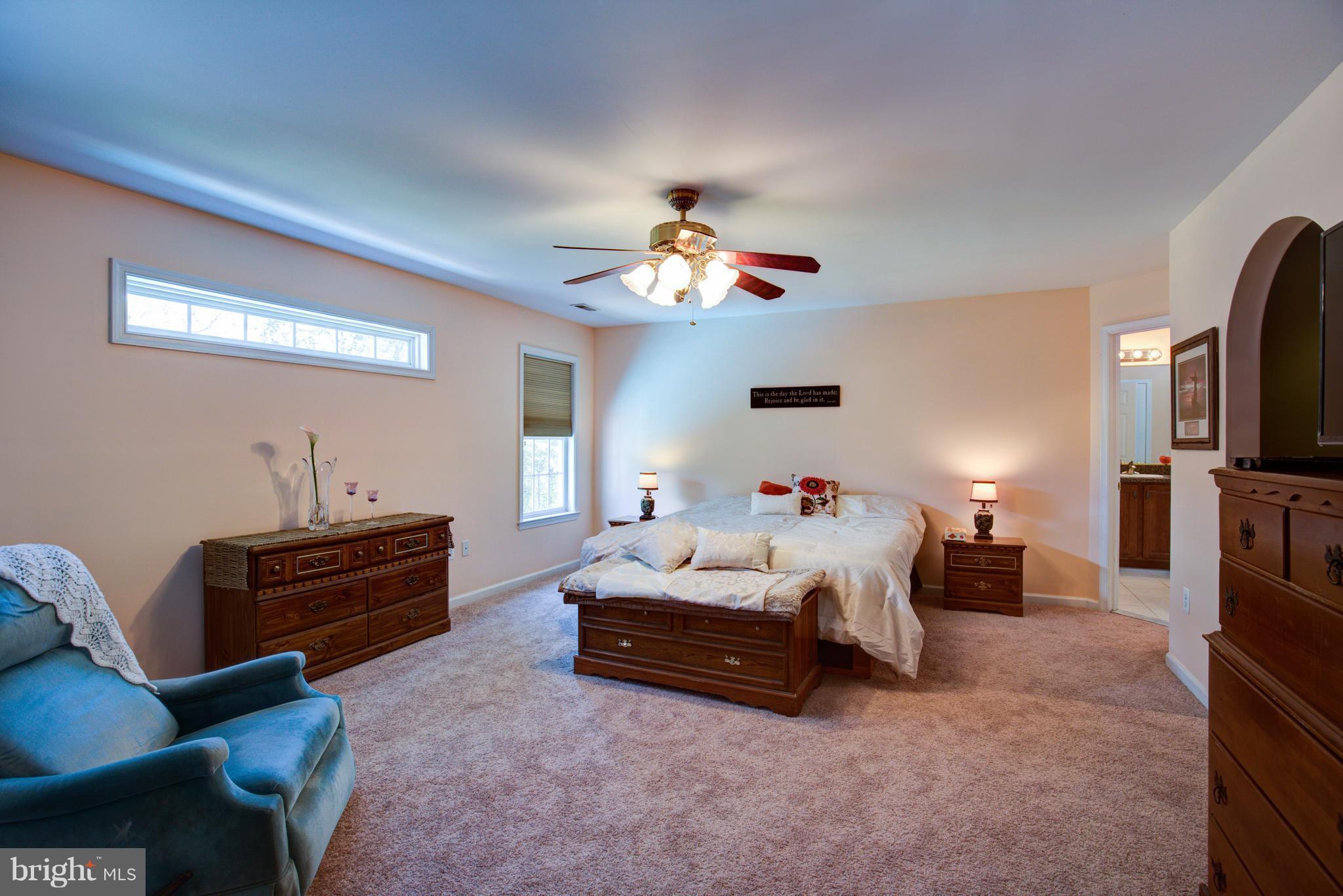410 Old Kitchen Road White Post, VA 22663 - Photo 19 of 27 a bed room with furniture and a chandelier