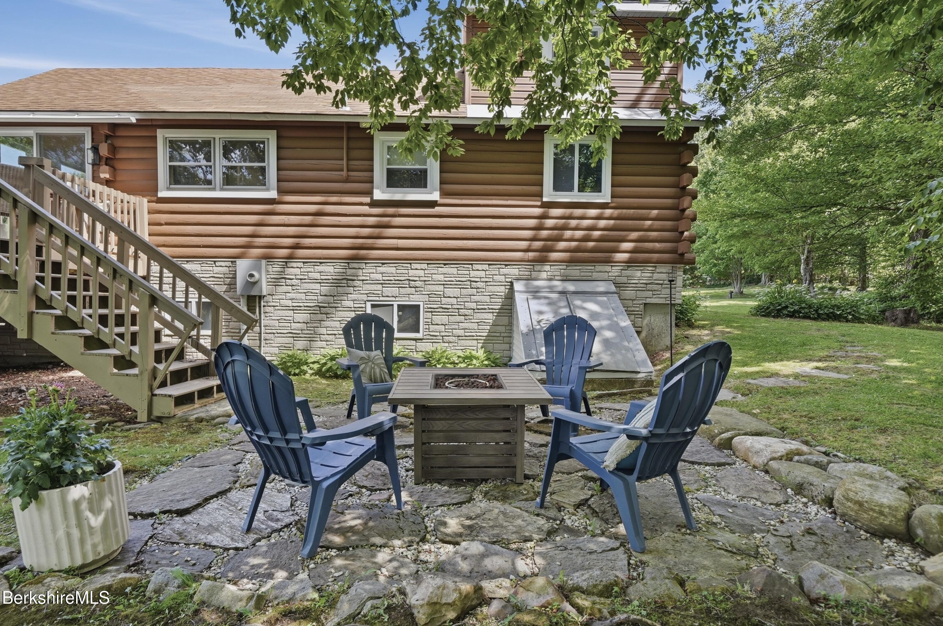 4 David Drive Peru, MA 01235 - Photo 33 of 44 a view of a two chairs in the yard