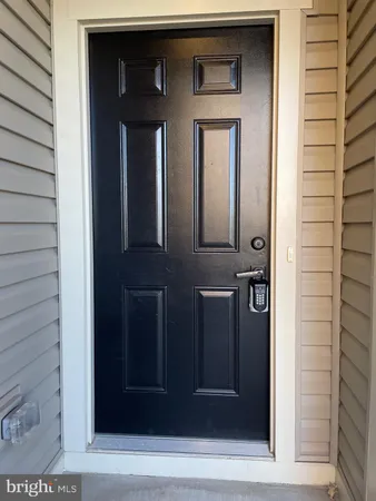 a view of front door of a house