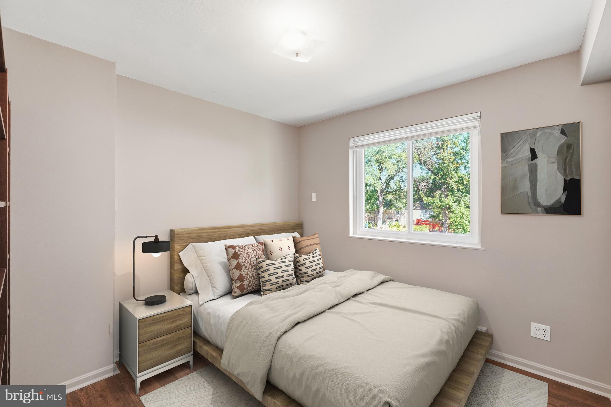 29 B Ridge Road Greenbelt, MD 20770 - Photo 10 of 16 Second Bedroom- virtually staged