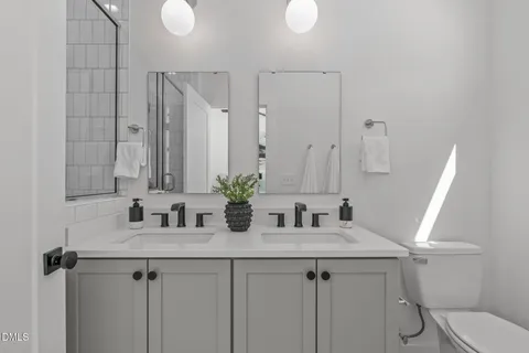 a bathroom with a sink and a toilet