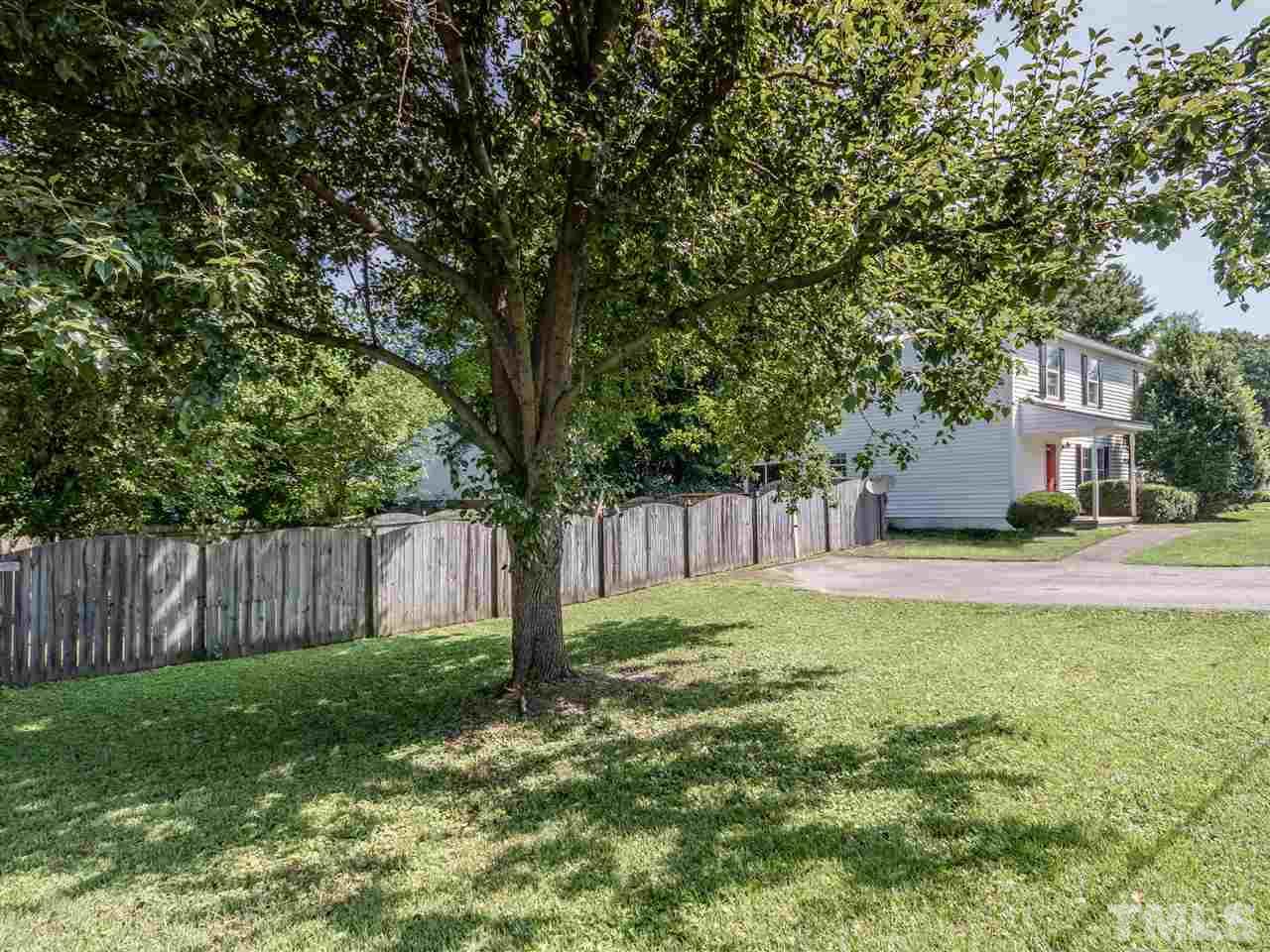 5402 Dorcas Street Raleigh, NC 27606 - Photo 2 of 18 a house view with a garden space