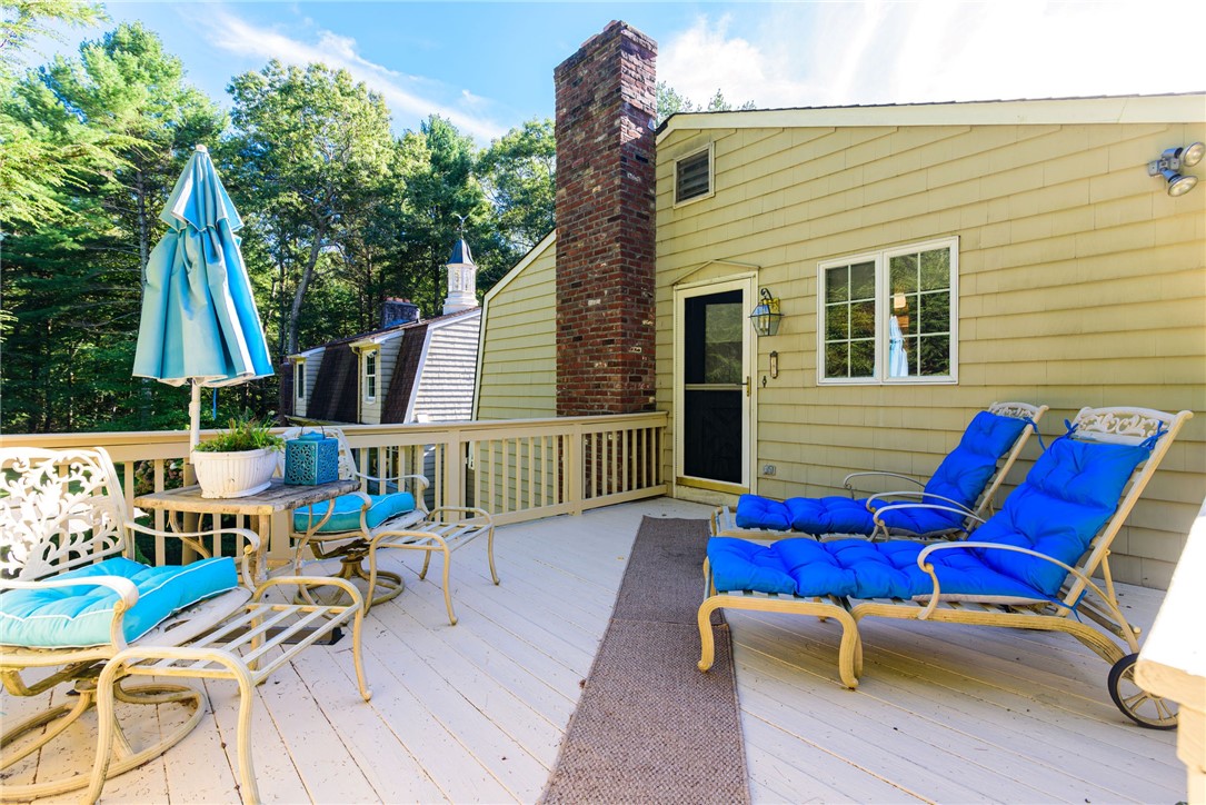 31 Raccoon Hill Road West Greenwich, RI 02817 - Photo 36 of 48 Deck off guest quarters