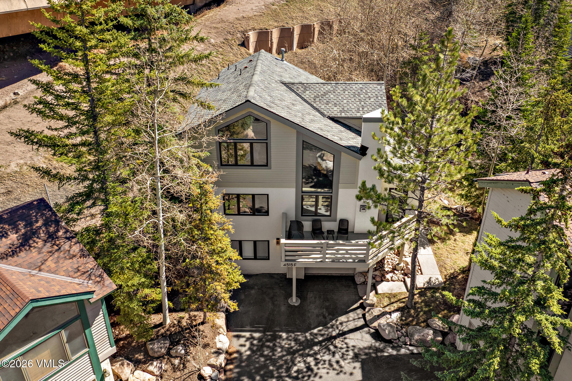 4515 Big Horn Road, Unit F Vail, CO 81657 - Photo 31 of 35 aerial 95