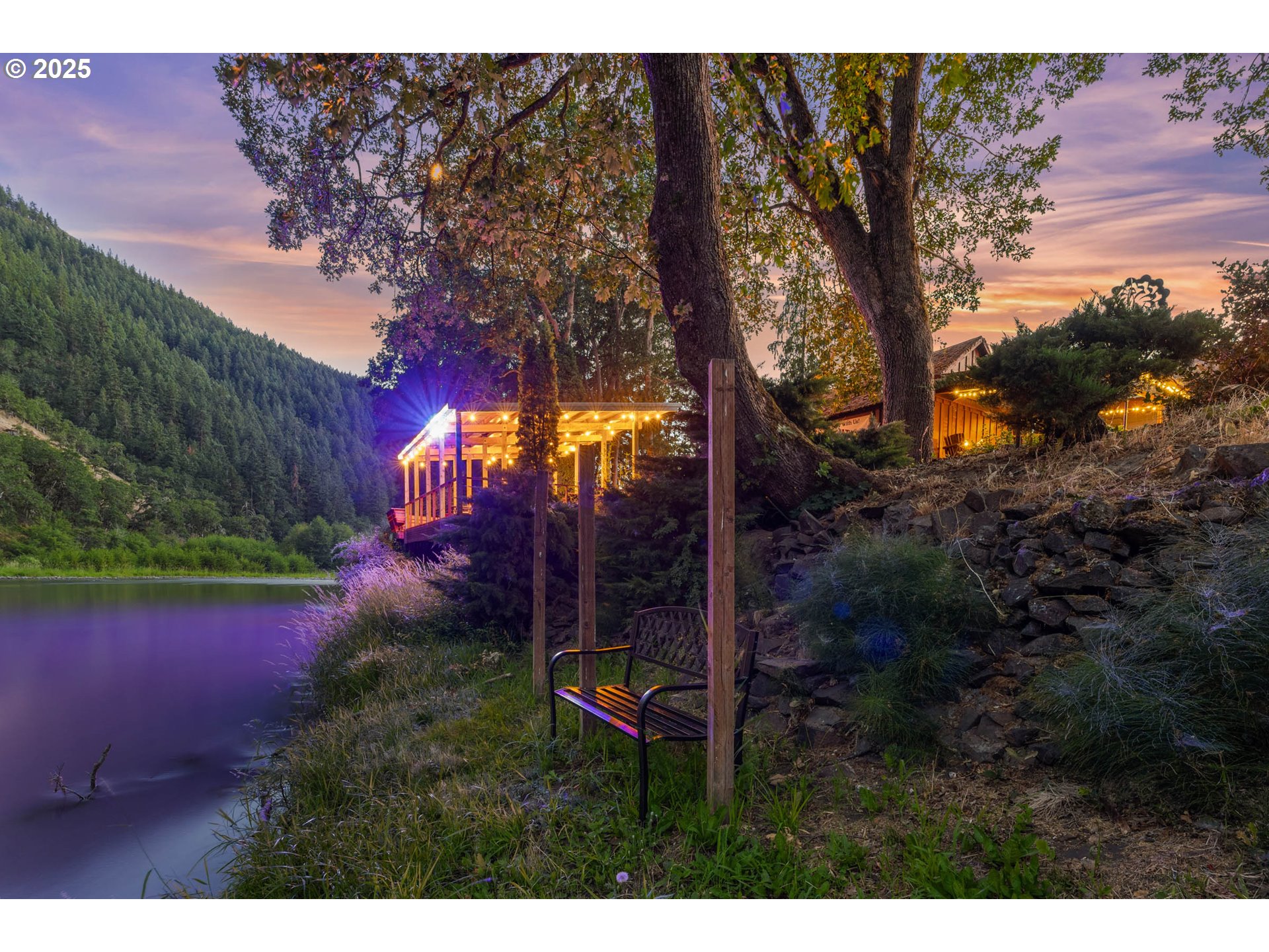 218 2nd Street Klickitat, WA 98628 - Photo 17 of 28 a view of a backyard