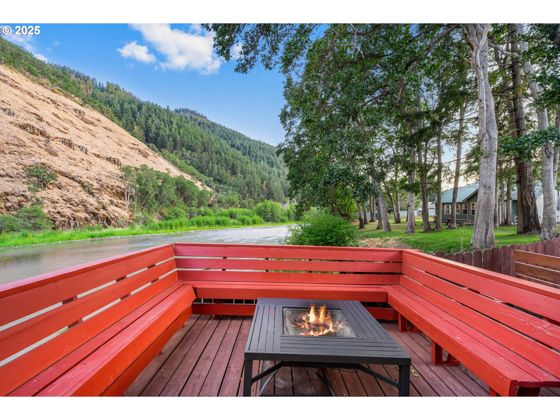 218 2nd Street Klickitat, WA 98628 - Photo 5 of 28 a view of sitting area with benches in the background