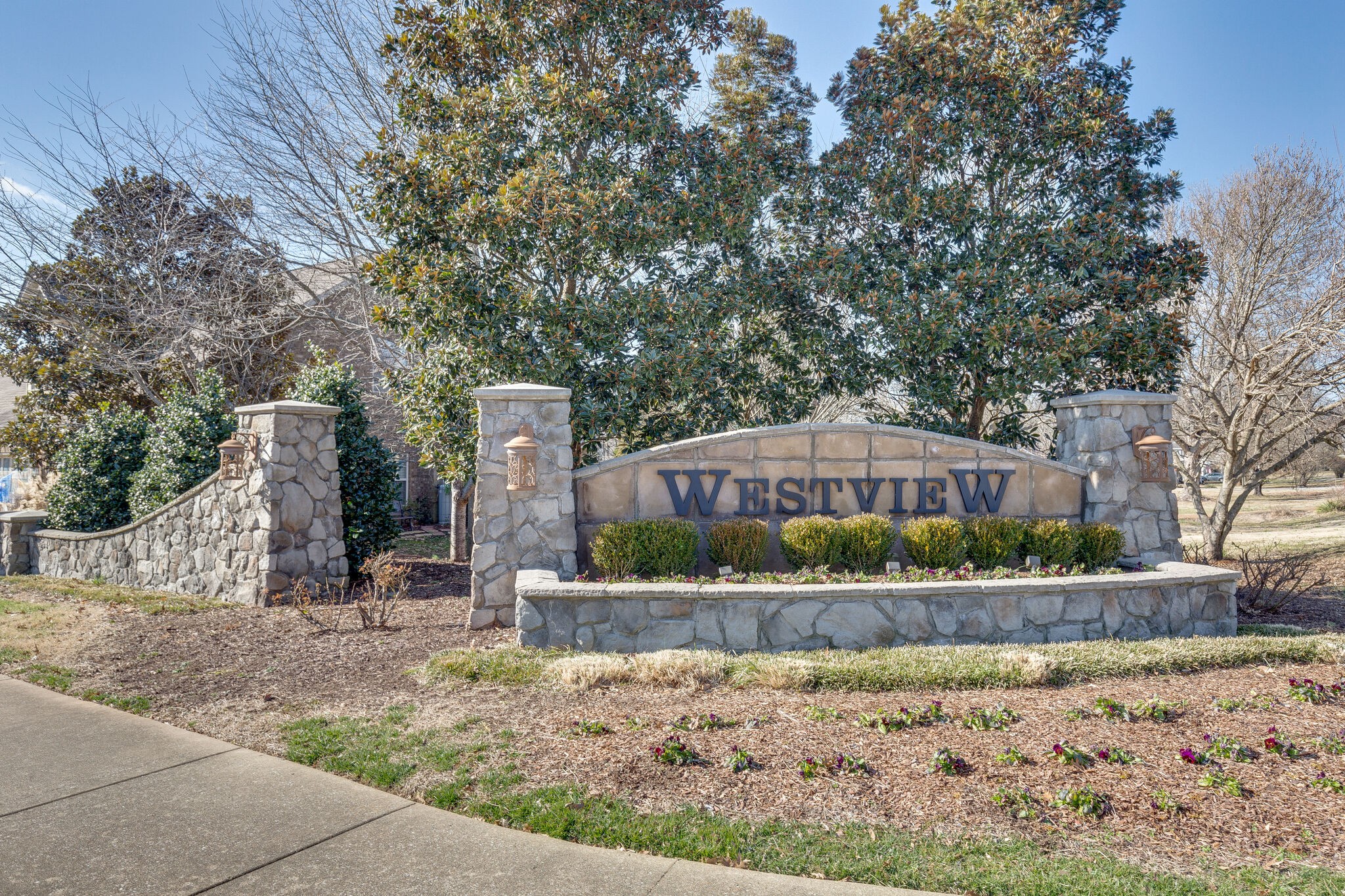 102 Westview Drive Spring Hill, TN 37174 - Photo 27 of 27 a backyard of a house with lots of green space