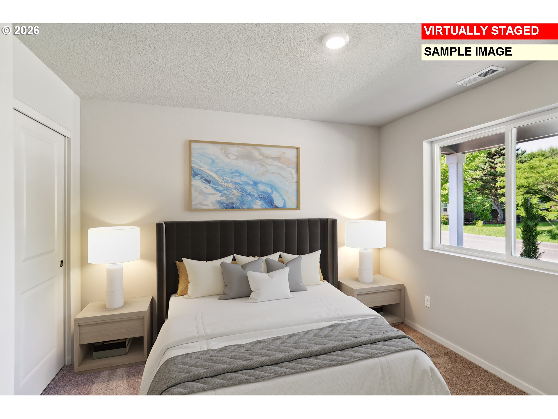25229 Todd Way Veneta, OR 97487 - Photo 23 of 29 a bedroom with a bed and window