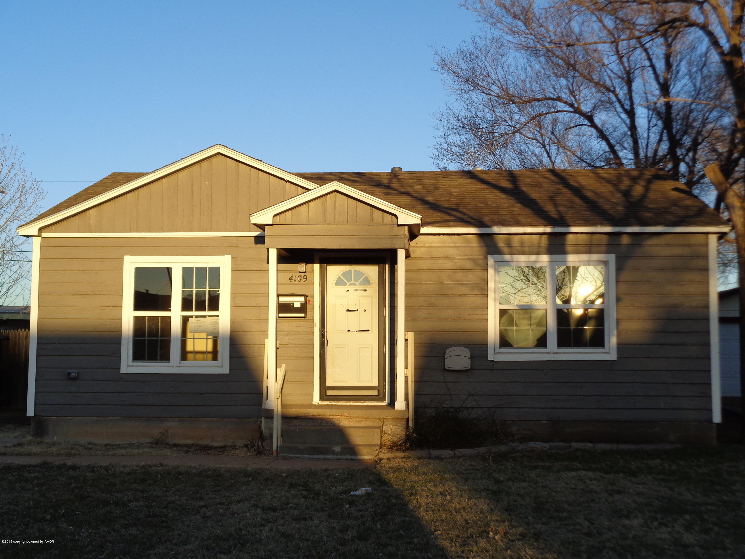 4109 Parker Street Amarillo, TX 79110 - Photo 1 of 10 Front View