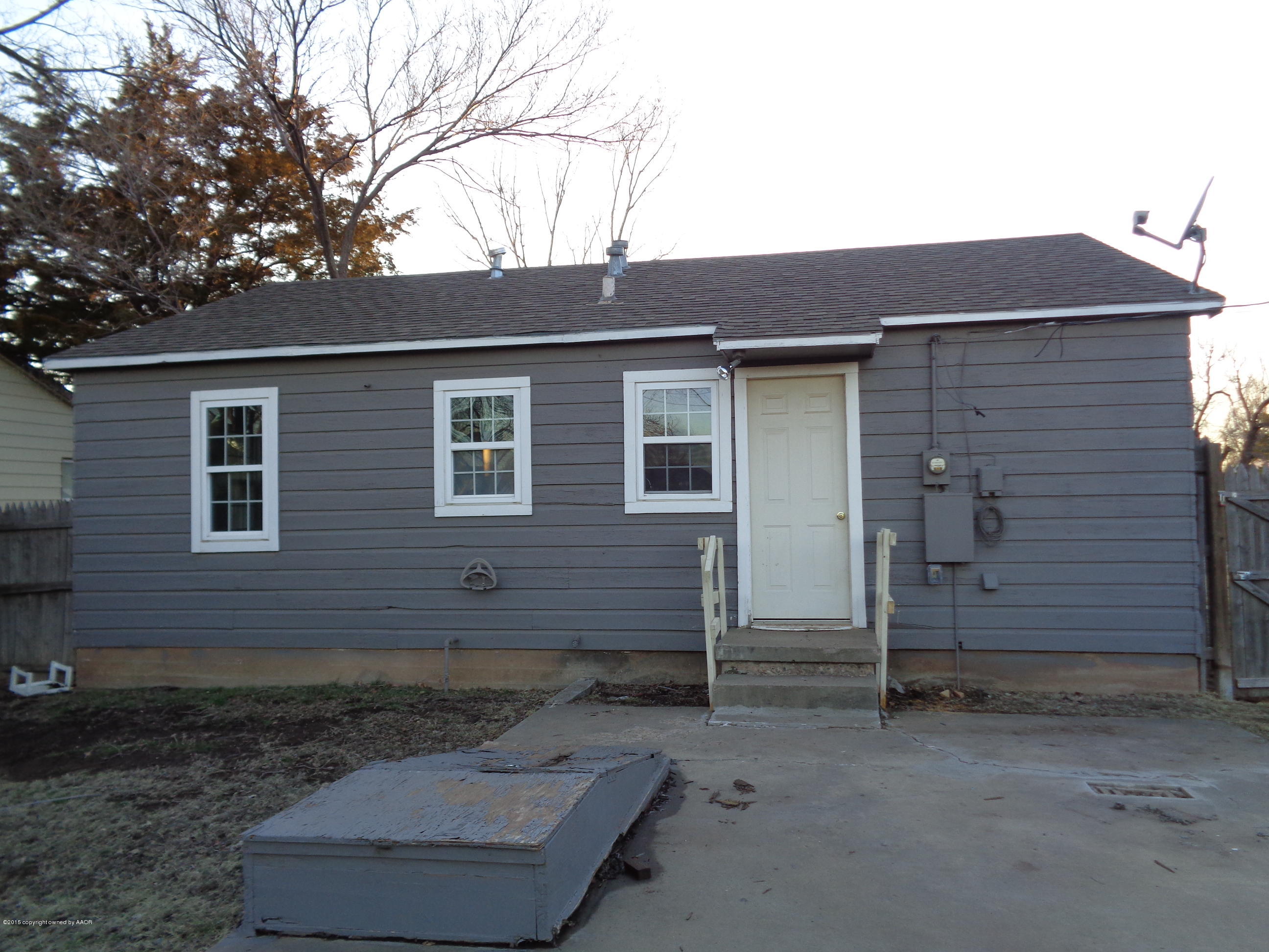 4109 Parker Street Amarillo, TX 79110 - Photo 10 of 10 Back of Home