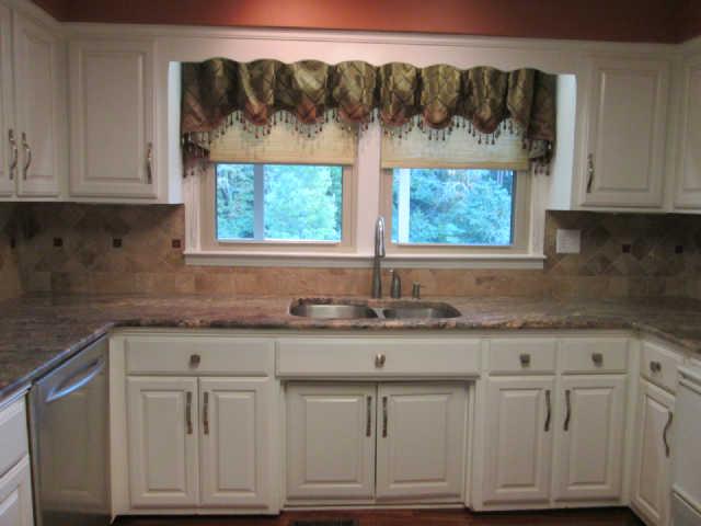121 Lakeshore Road Mount Juliet, TN 37122 - Photo 3 of 20 WINDOW VIEW OF KITCHEN WITH GARNET COUNTERTOPS/BACK SPLASH