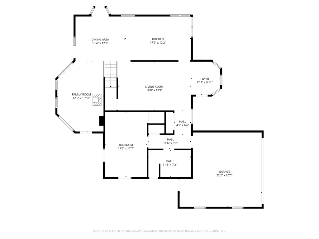 15185 Rancheria Creek Road Caliente, CA 93518 - Photo 53 of 54 Downstairs Floor Plan