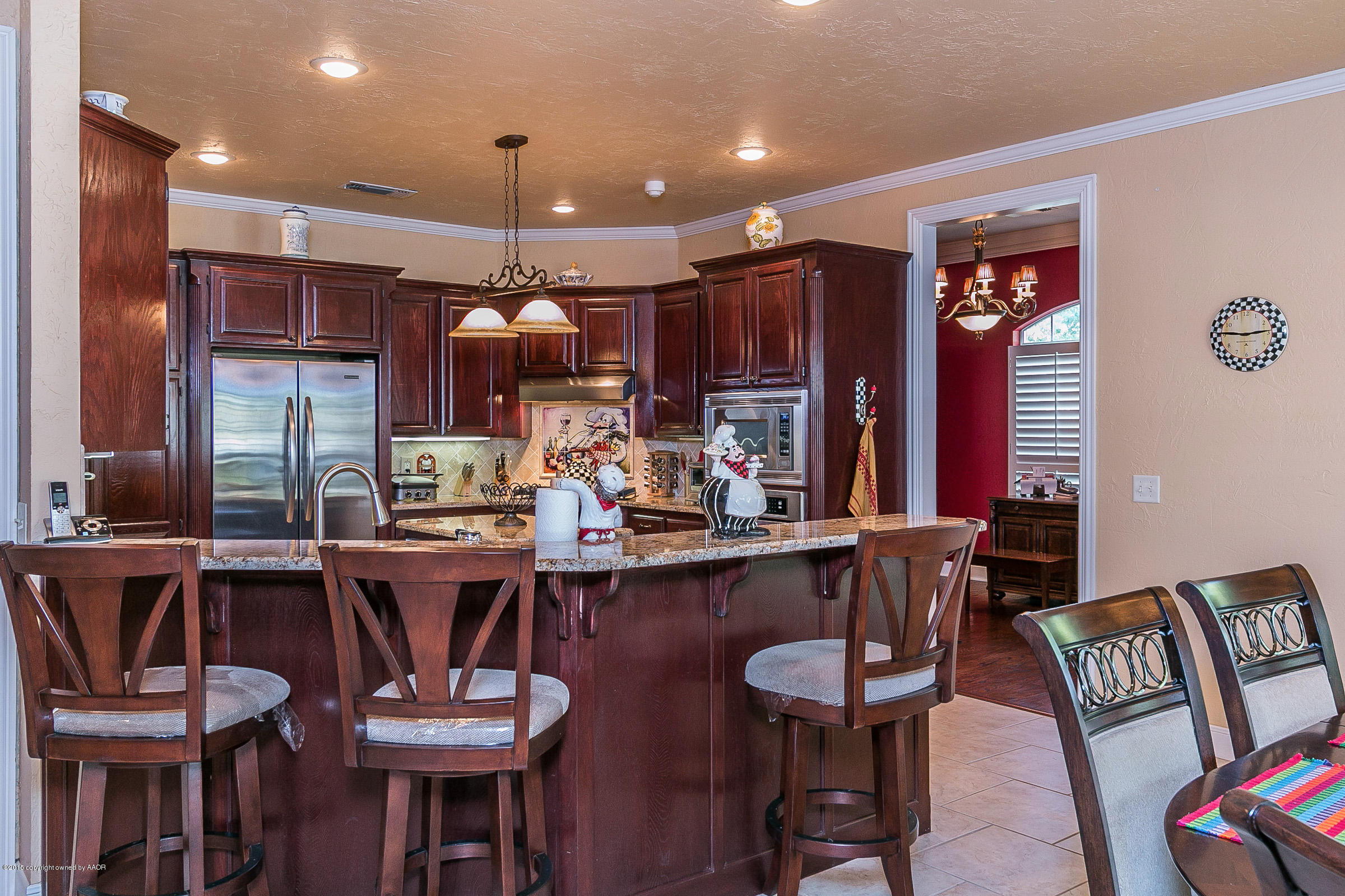 7601 Bayswater Road Amarillo, TX 79119 - Photo 8 of 30 Breakfast Bar and Kitchen