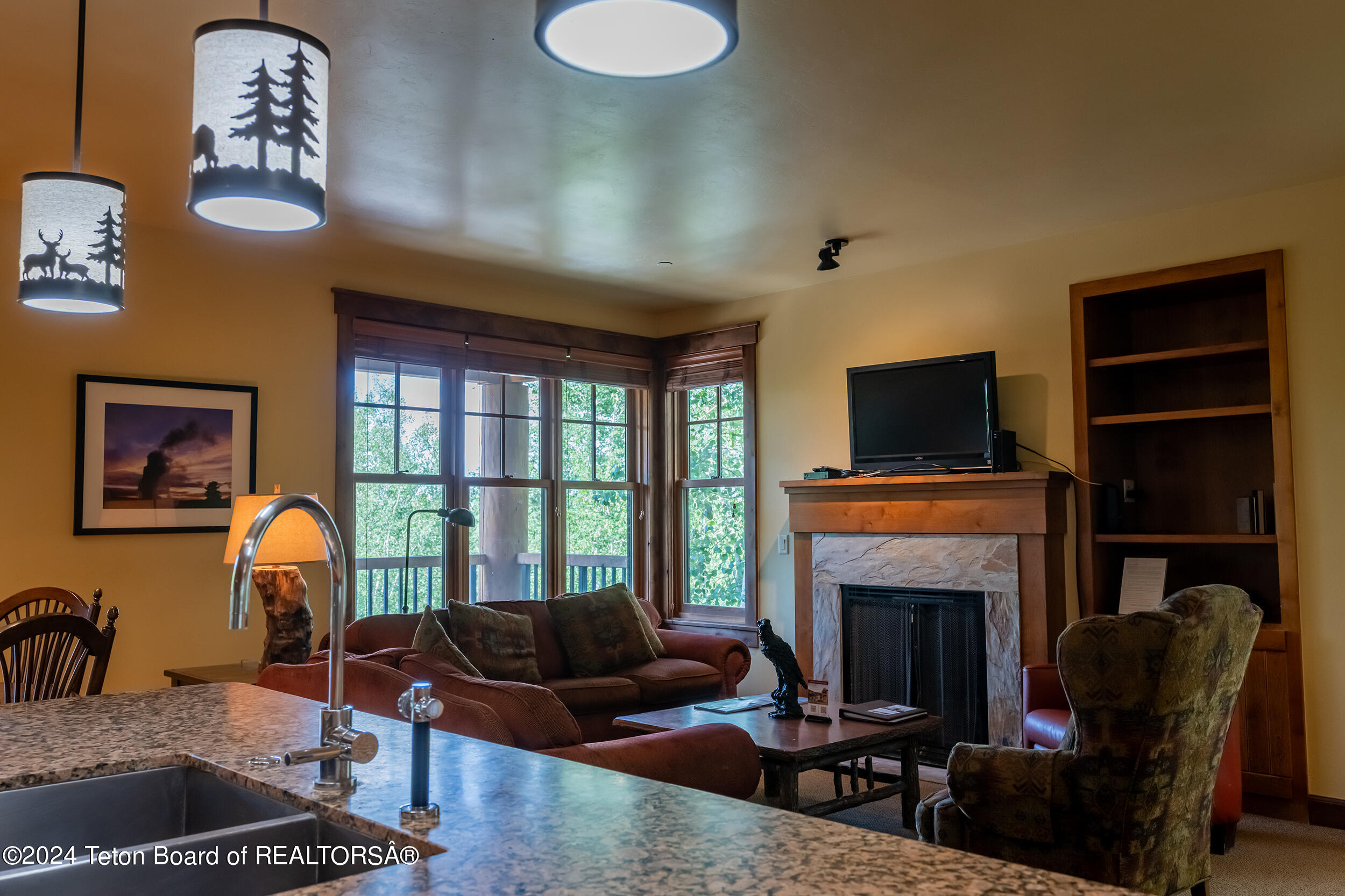 526 Snow King Loop, Unit 262 Jackson, WY 83001 - Photo 6 of 37 Living Room Alt