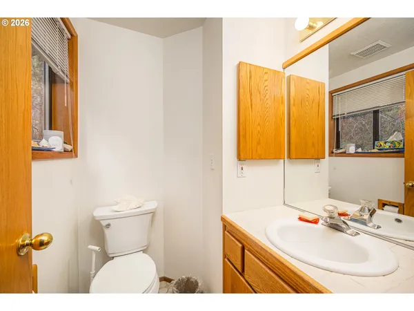 a bathroom with a sink and a toilet