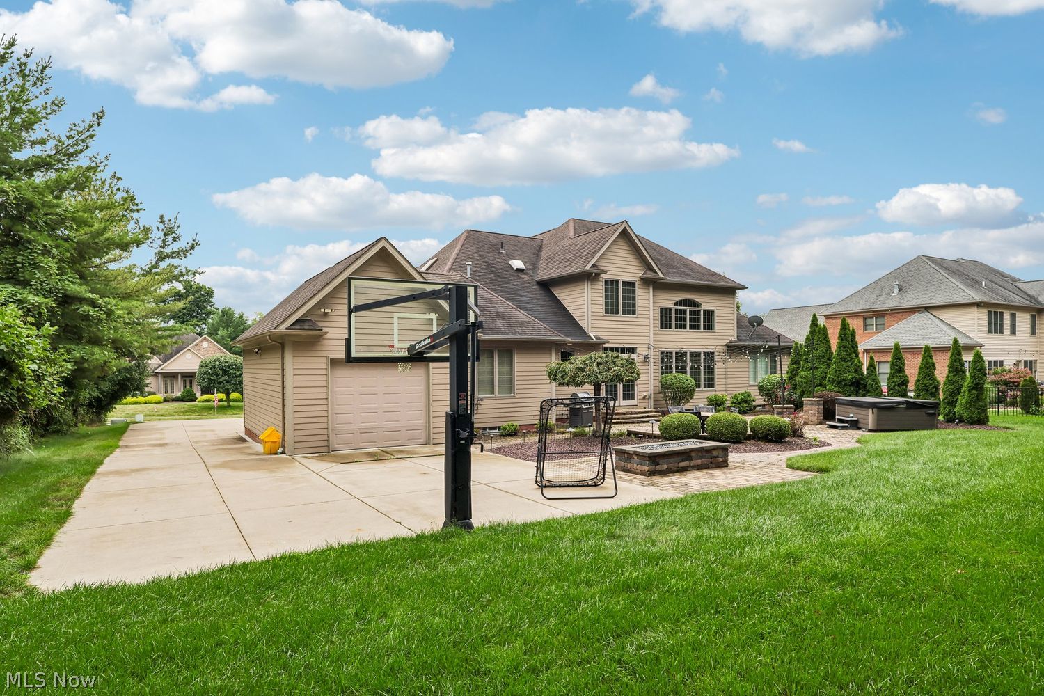 6836 Kyle Ridge Pointe Canfield, OH 44406 - Photo 4 of 45 Owner added a garage, basketball court