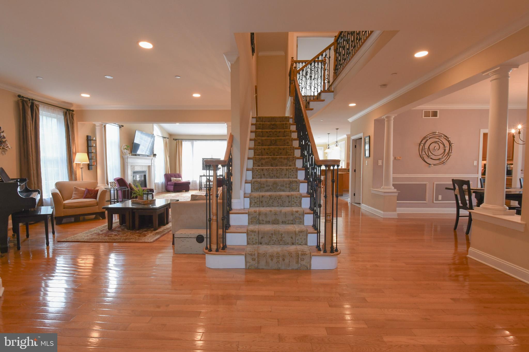400 Baileys Run Springfield, PA 19064 - Photo 5 of 64 Stunning Staircase with Rear Entrance
