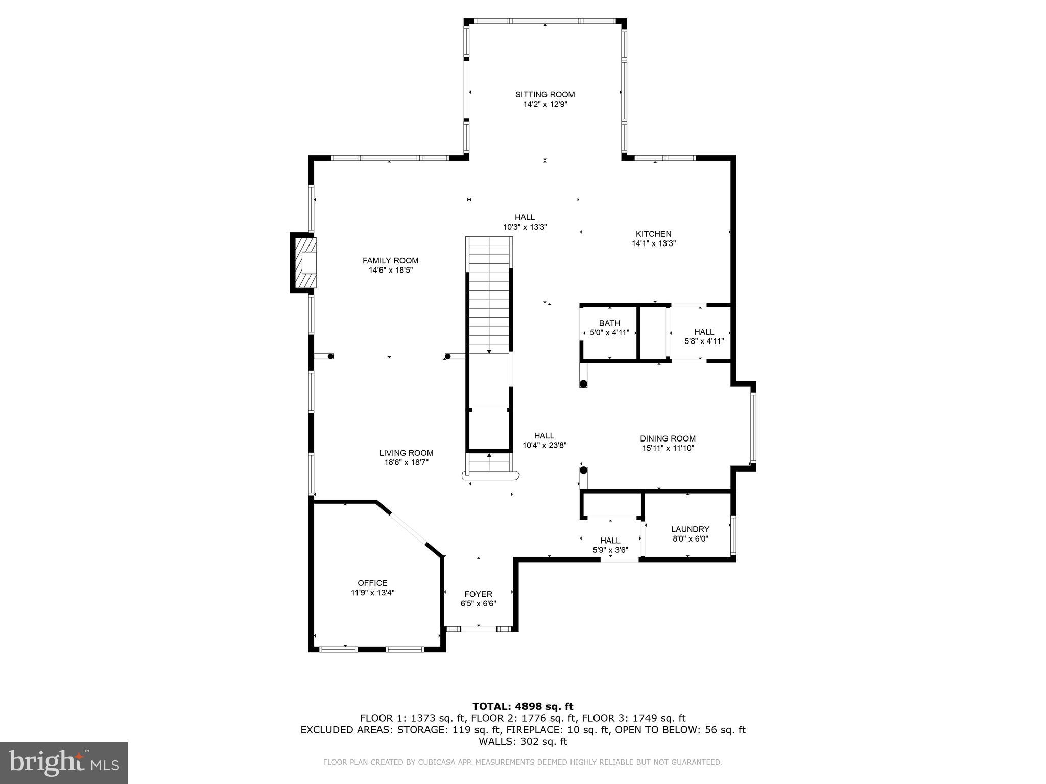 400 Baileys Run Springfield, PA 19064 - Photo 63 of 64 Floor Plan- Main Level