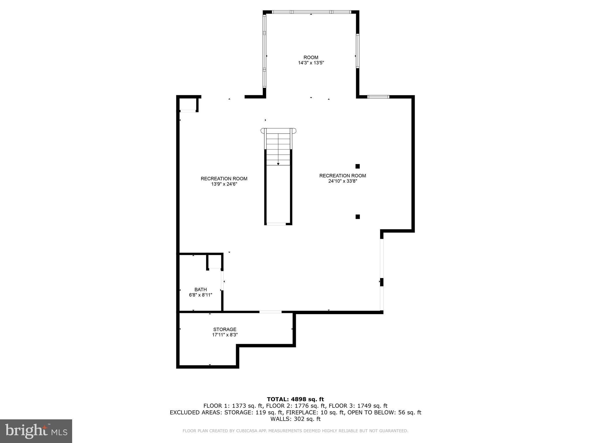 400 Baileys Run Springfield, PA 19064 - Photo 64 of 64 Floor Plan-Lower Level