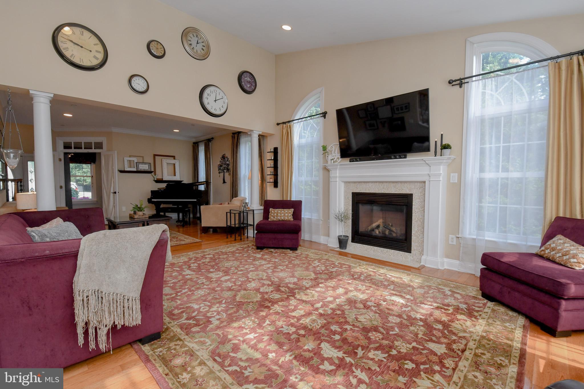 400 Baileys Run Springfield, PA 19064 - Photo 10 of 64 Family Room with Fireplace
