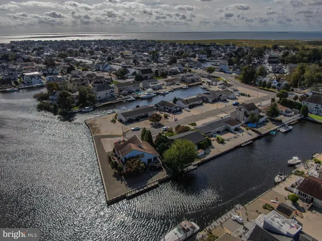 a view of a street with an ocean view