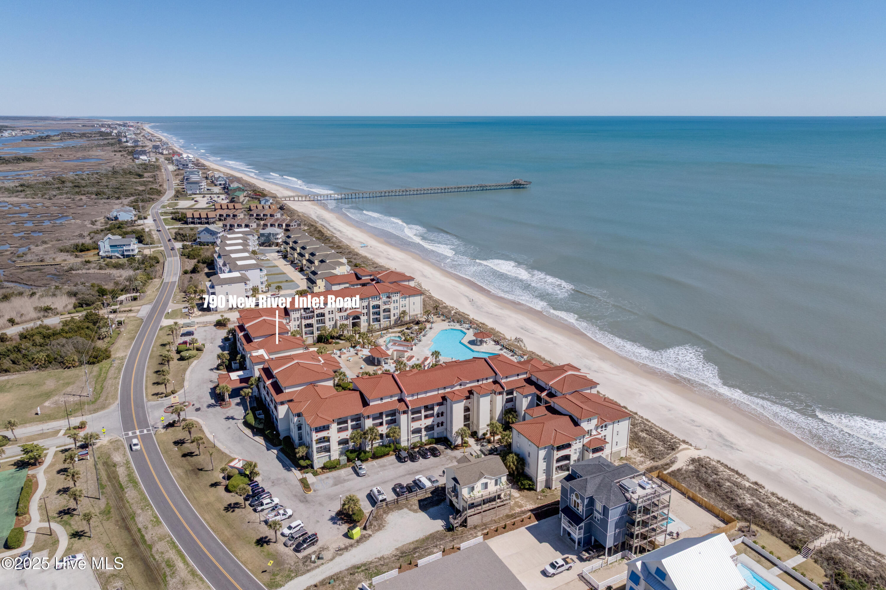 790 New River Inlet Road, Unit 308A North Topsail Beach, NC 28460 - Photo 34 of 36 790NewRiverInletRoadDrone-8