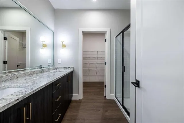 a view of a small space