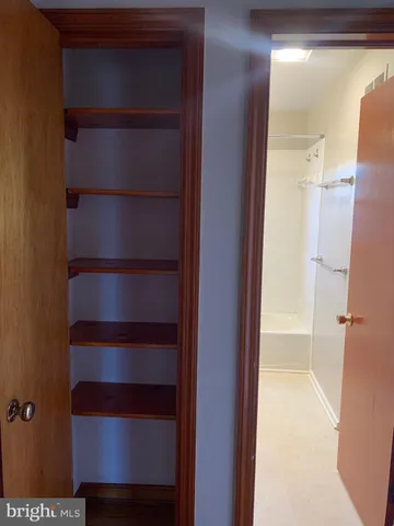 a view of walk in closet