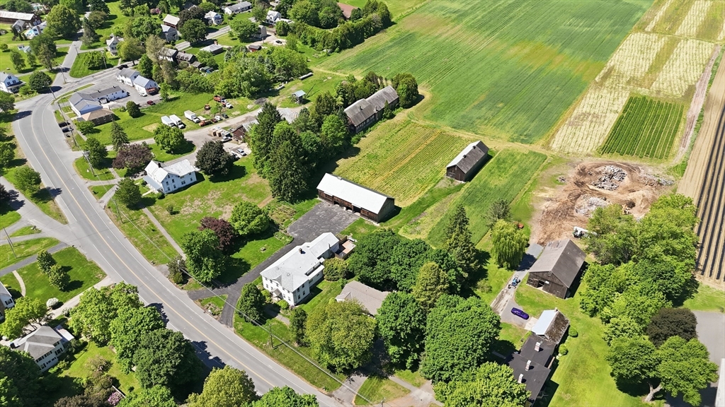 15 Main Street Hatfield, MA 01038 - Photo 39 of 42 an aerial view of a house with a yard