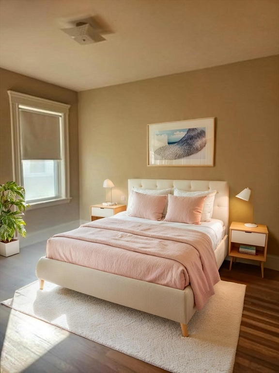 25 Glendower Road, Unit 2 Boston, MA 02131 - Photo 13 of 17 a bedroom with bed and window
