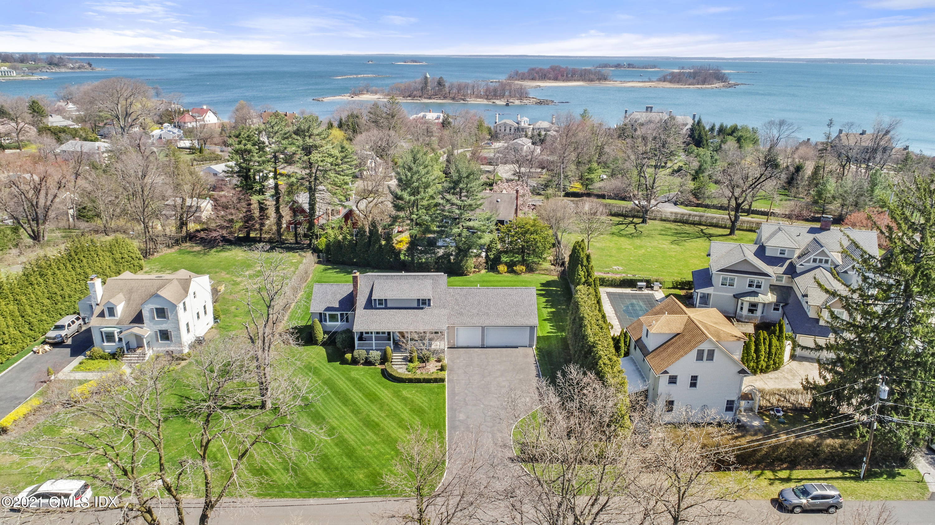 4 Norias Road Greenwich, CT 06830 - Photo 2 of 44 an aerial view of multiple house
