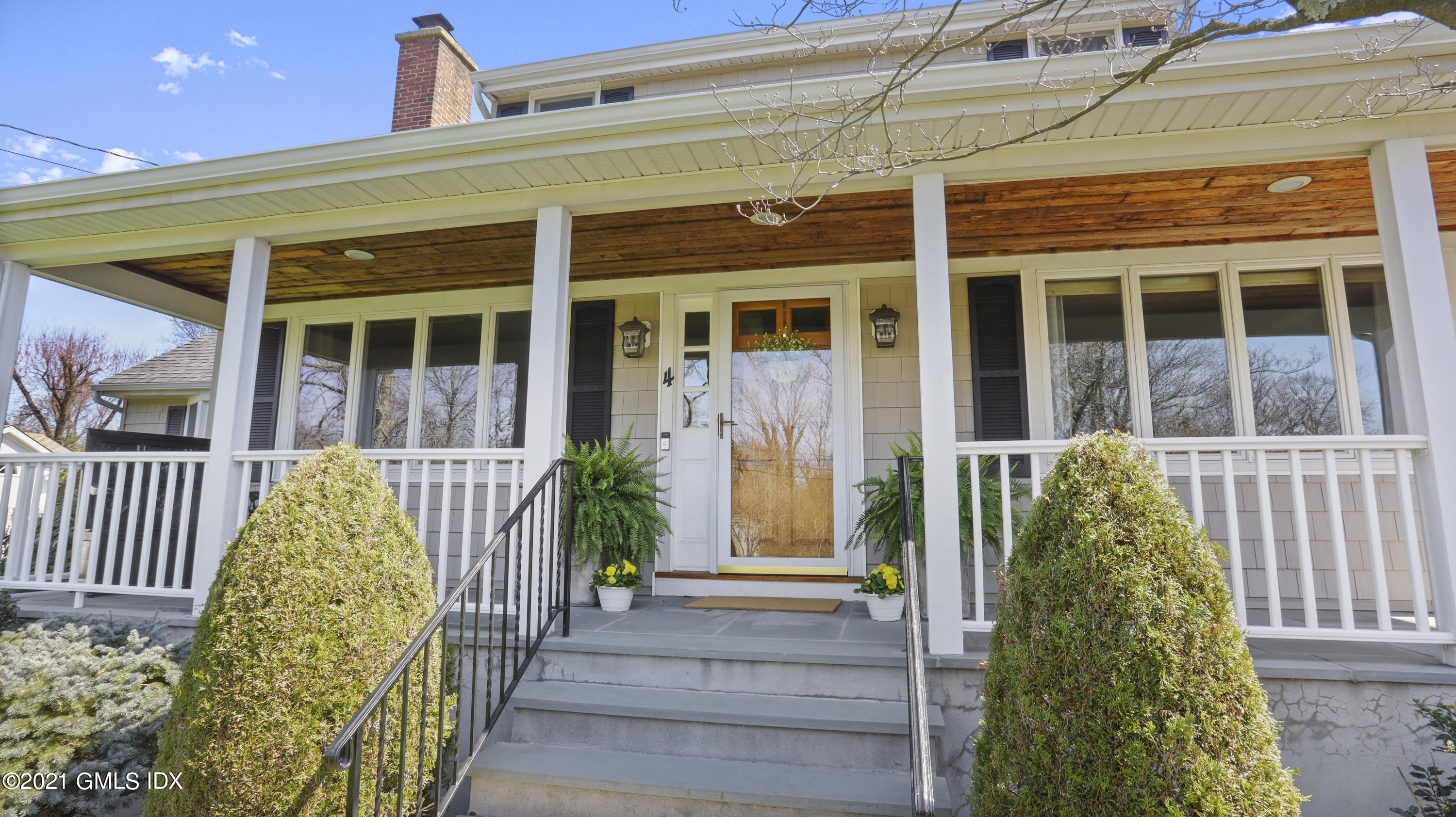 4 Norias Road Greenwich, CT 06830 - Photo 9 of 44 front view of a house