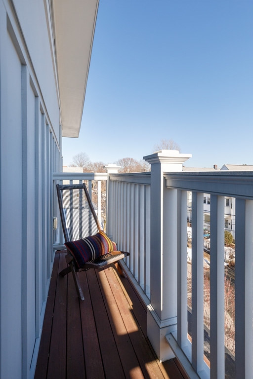 11 Tannery Brook Row, Unit 3 Somerville, MA 02144 - Photo 15 of 20 a view of a balcony