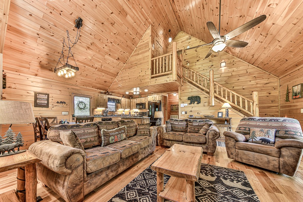88 Black Gum Lane Blue Ridge, GA 30513 - Photo 17 of 85 a view of a living room with a couch