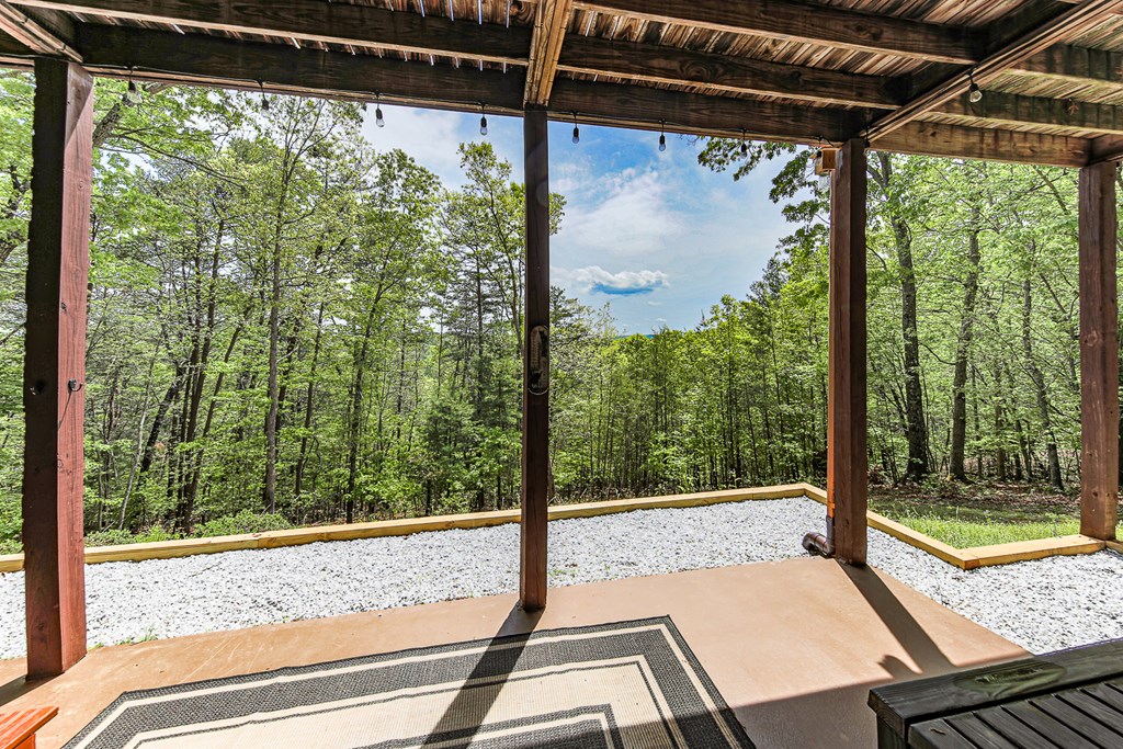 88 Black Gum Lane Blue Ridge, GA 30513 - Photo 46 of 85 a view of a room with porch and outdoor view