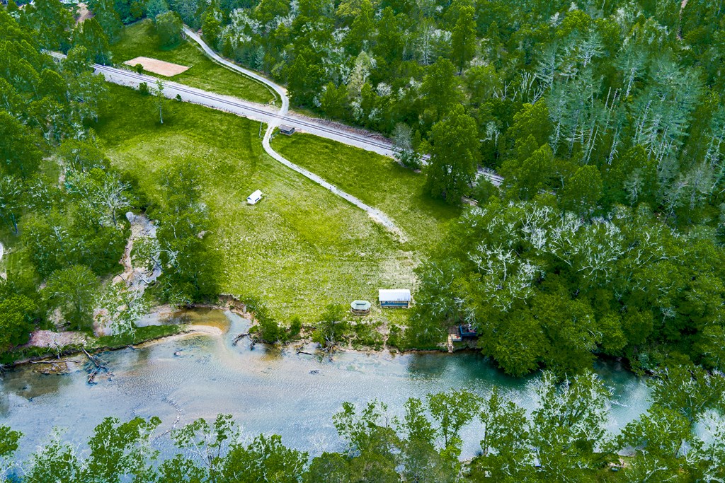 88 Black Gum Lane Blue Ridge, GA 30513 - Photo 83 of 85 a backyard of a house with a yard and outdoor seating