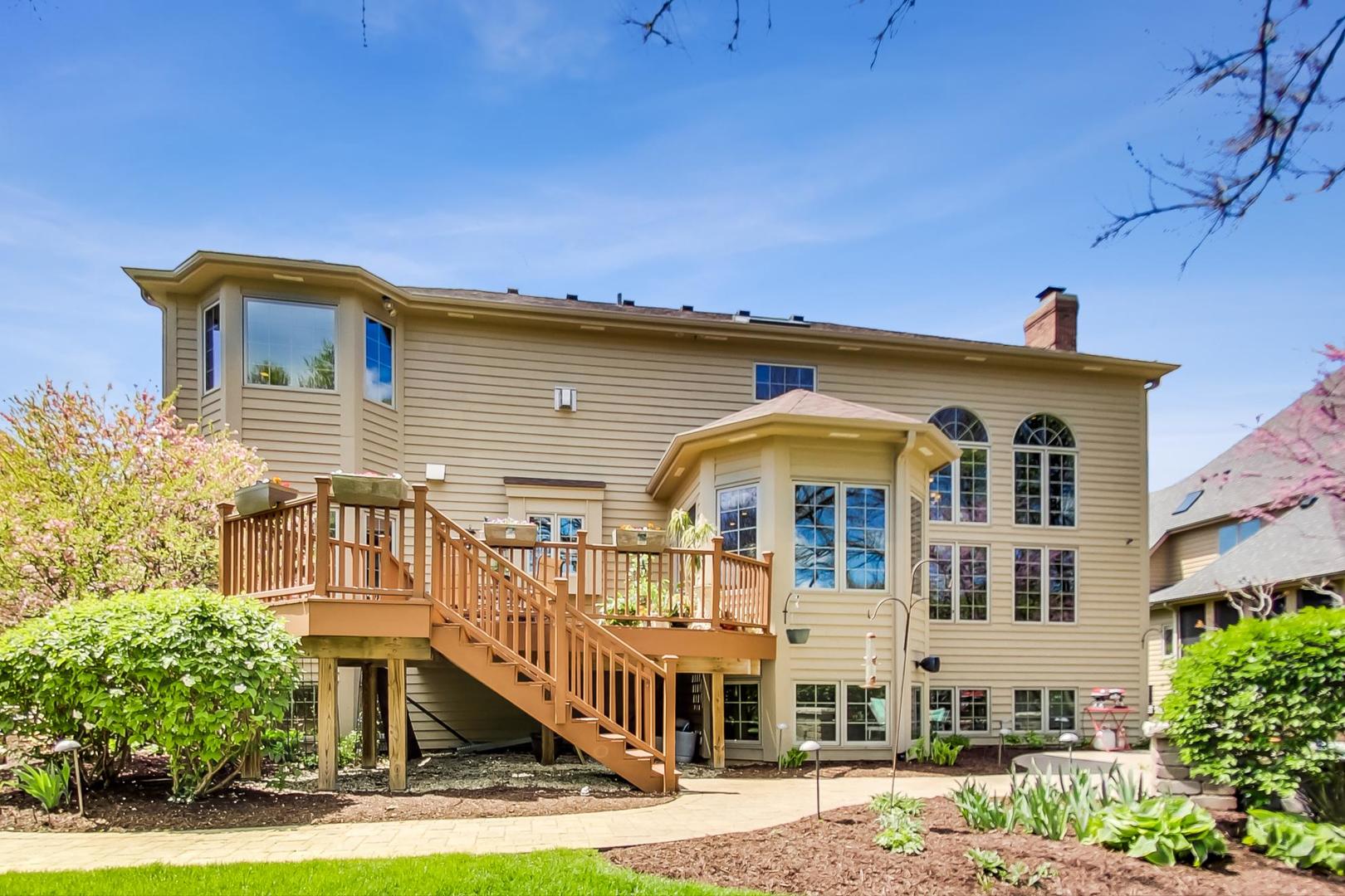 3312 Keller Lane Naperville, IL 60565 - Photo 48 of 50 a front view of a house with a porch