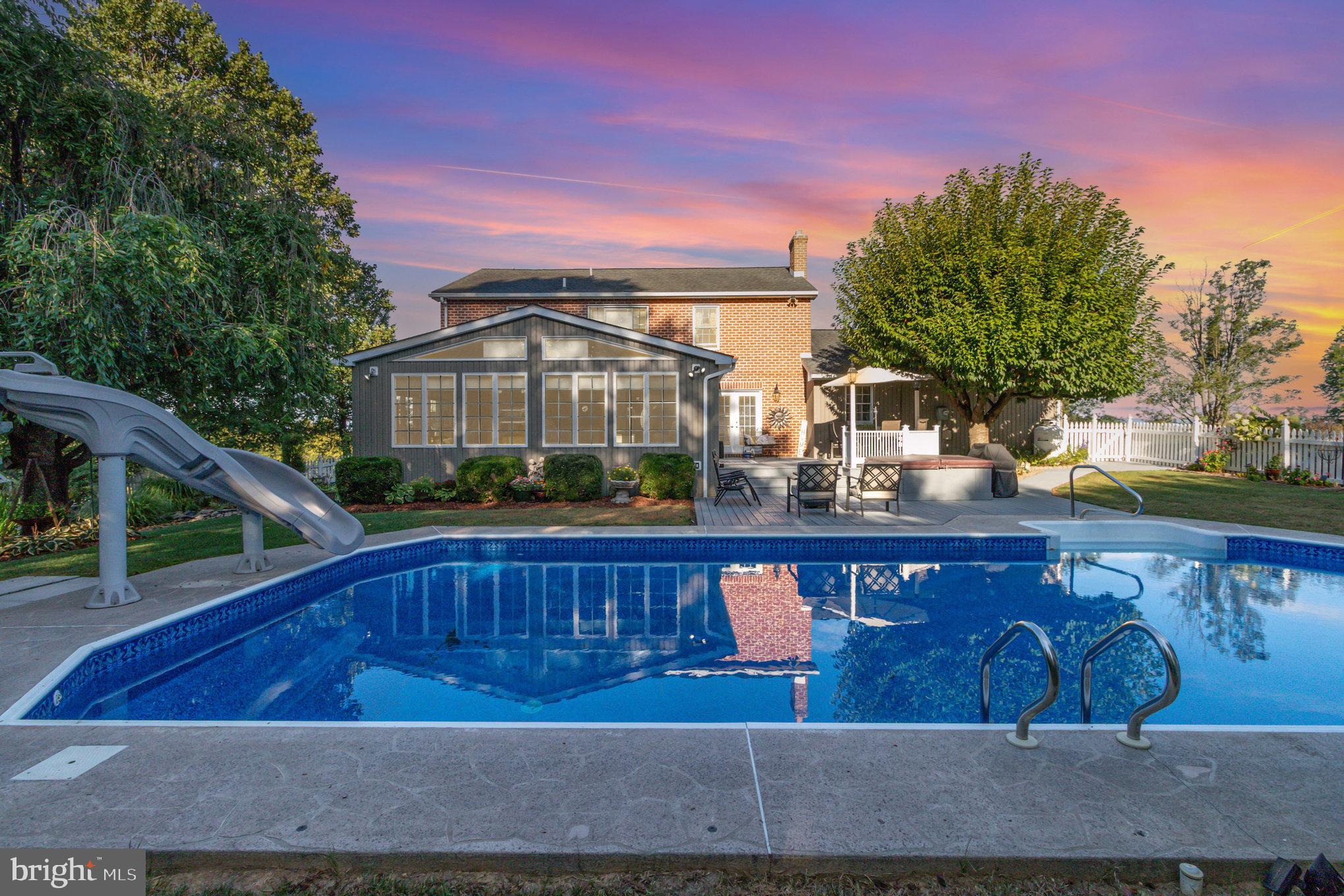 124 South Ridge Road Boiling Springs, PA 17007 - Photo 51 of 56 a view of a house with a swimming pool
