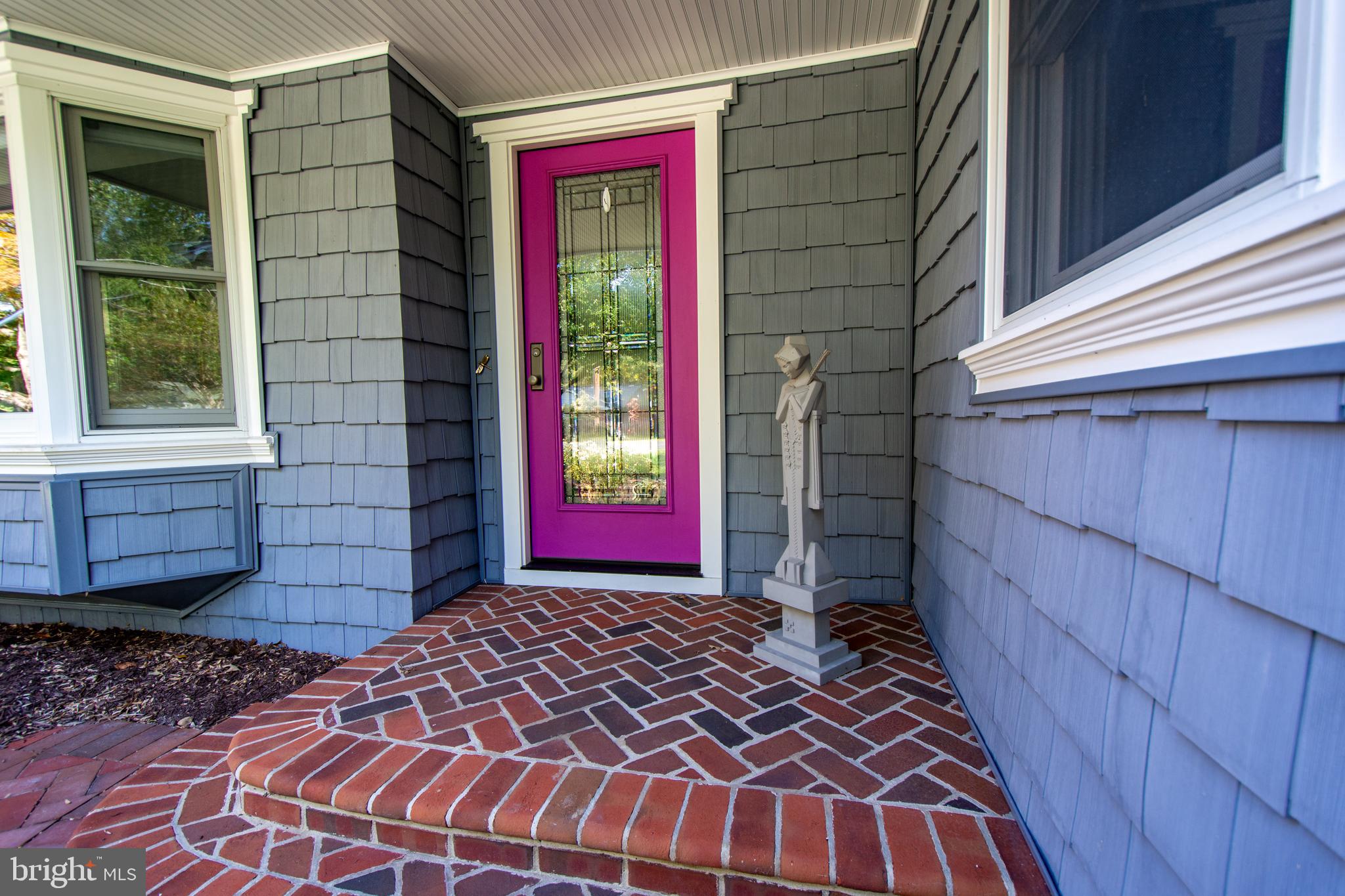 507 Ridge Road Annapolis, MD 21401 - Photo 2 of 75 Herringbone Pattern Bricks Front Of Home