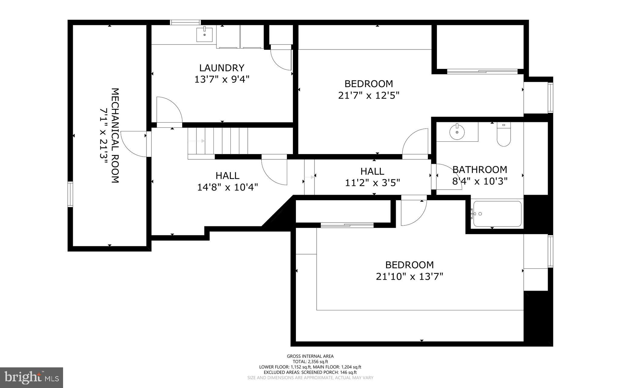 507 Ridge Road Annapolis, MD 21401 - Photo 75 of 75 Lower Level Floor Plan