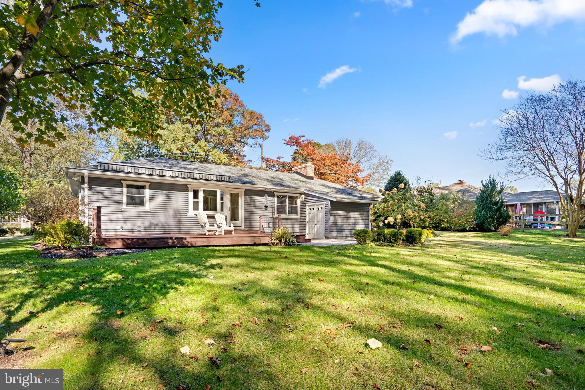 507 Ridge Road Annapolis, MD 21401 - Photo 57 of 75 Level Yard With Wooded Views