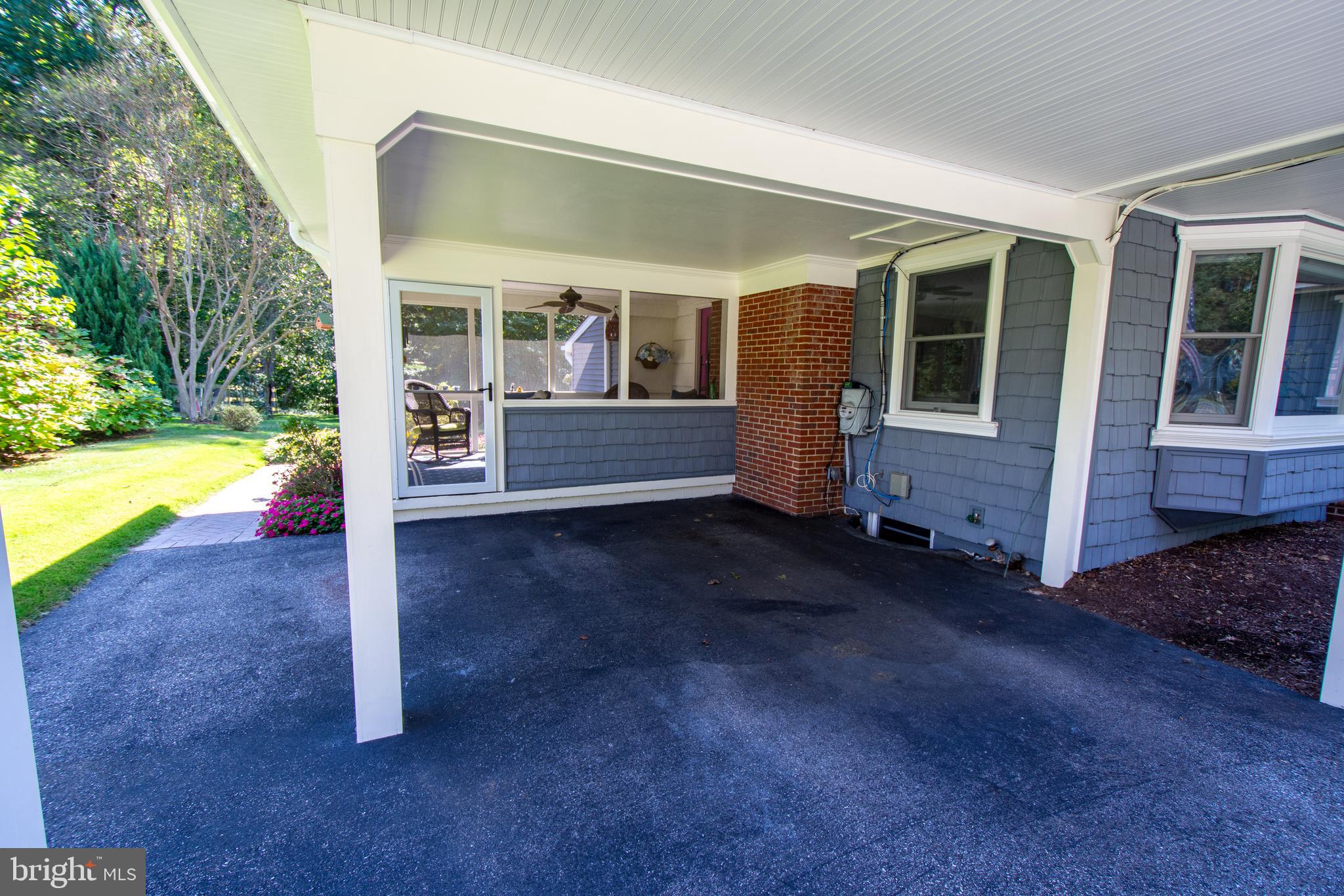 507 Ridge Road Annapolis, MD 21401 - Photo 70 of 75 One Car Carport With Screened Porch