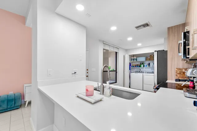 a view of a small space