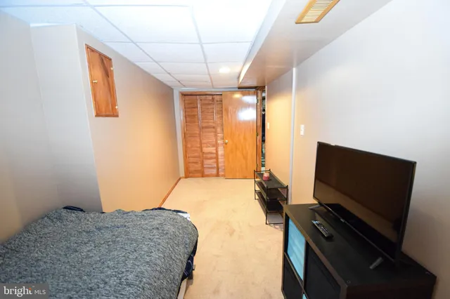 a view of storage and utility room