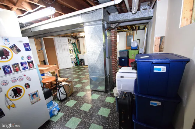 a view of outdoor space with deck and furniture