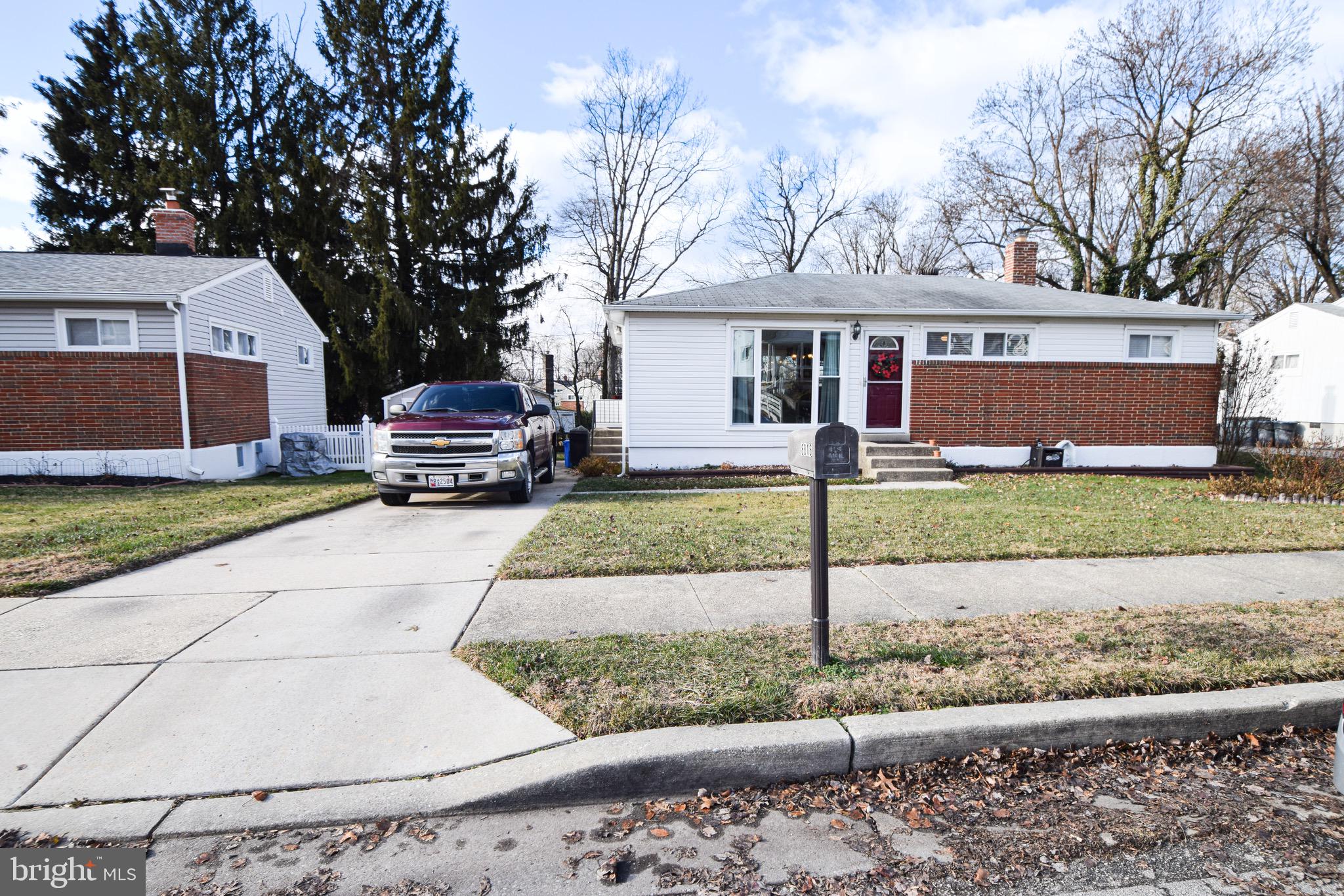 8816 Spring Road Parkville, MD 21234 - Photo 57 of 65 Front of the House with Driveway