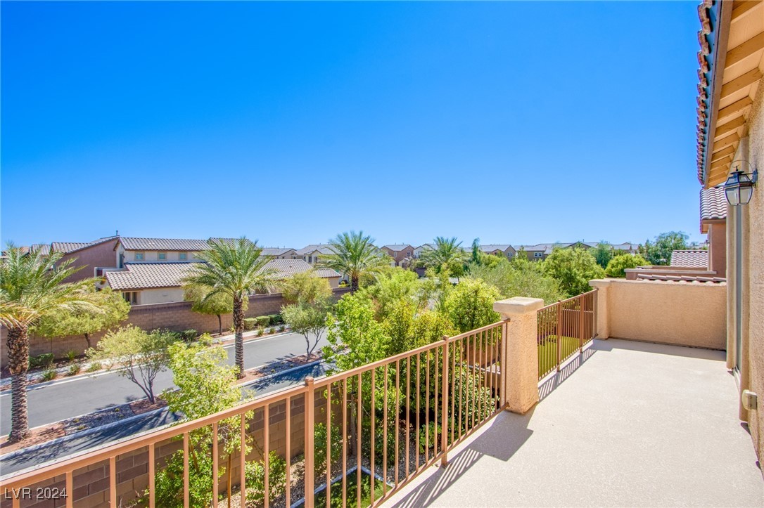 6106 Andover Wood Road Las Vegas, NV 89113 - Photo 25 of 49 View of community from Primary retreat's private balcony.