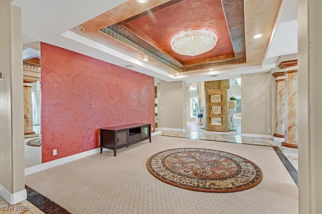 3372 Westwind Road Las Vegas, NV 89146 - Photo 3 of 39 Building lobby with recessed lighting