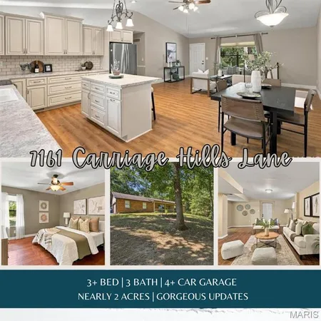 $375,000 | 7161 Carriage Hills Lane, Cedar Hill, MO 63016